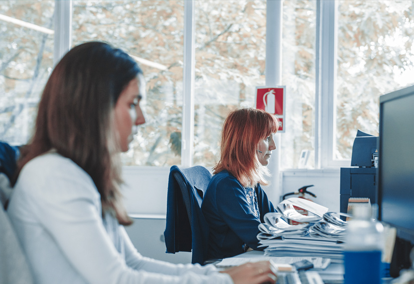 Trabajadoras en ERT