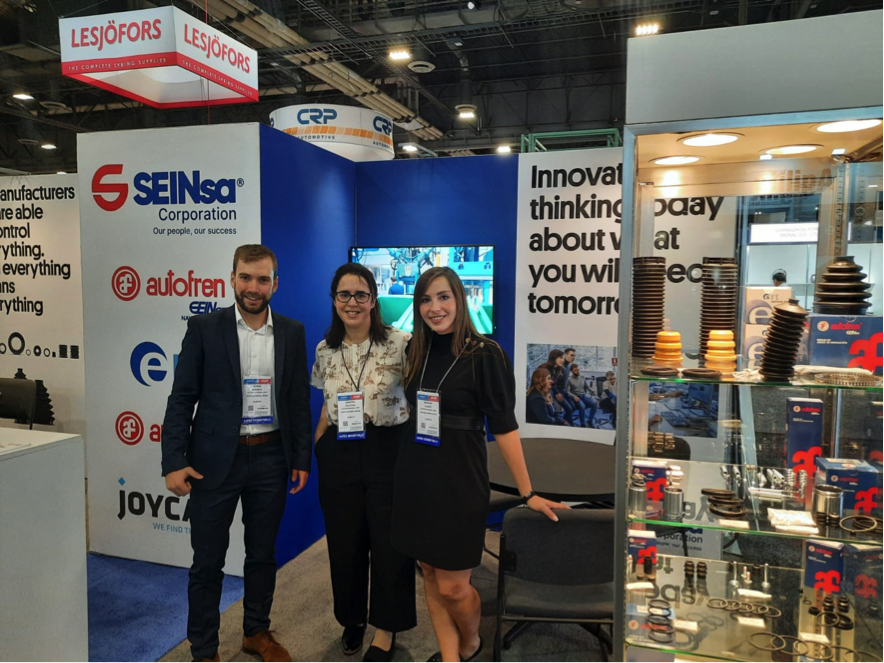 SEINSA team in stand