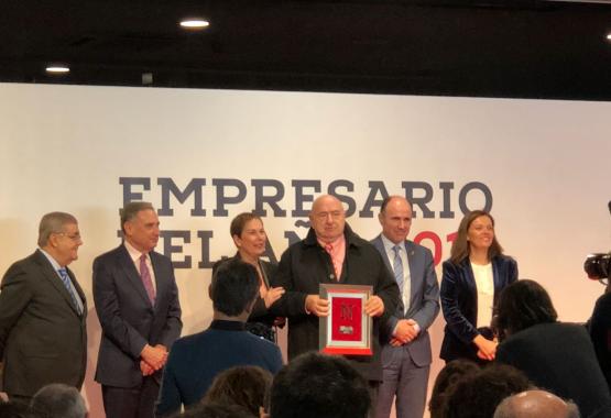 José Antonio Azcárate recibe el premio al empresario del año