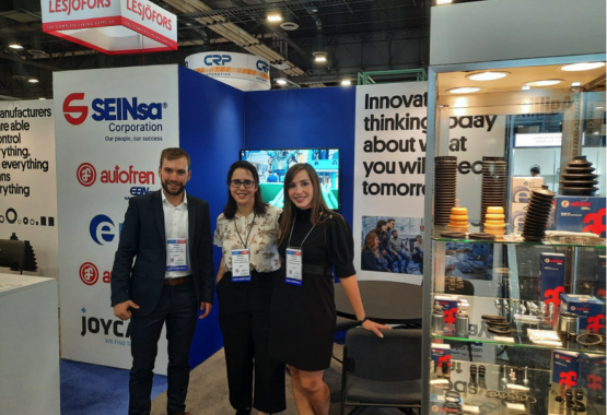 SEINSA team in stand